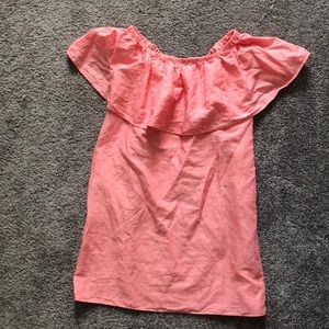 J.Crew off the shoulder dress